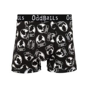 Mindset Bros × OddBalls boxers, front